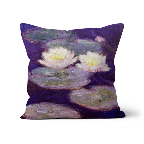 Claude Monet Lilien Kunst Klassisches Kissen