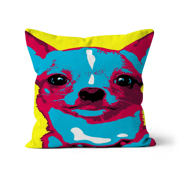 Pop-Art-Chihuahua-Modern-Kissen