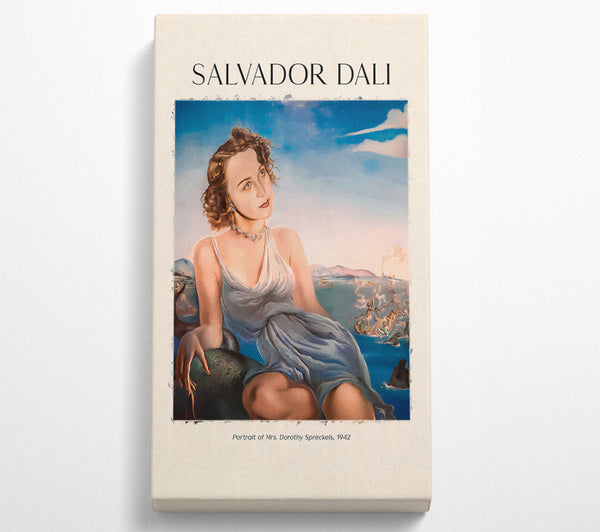 Portrait Of Mrs. Dorothy Spreckels, 1942 By Salvador Dali