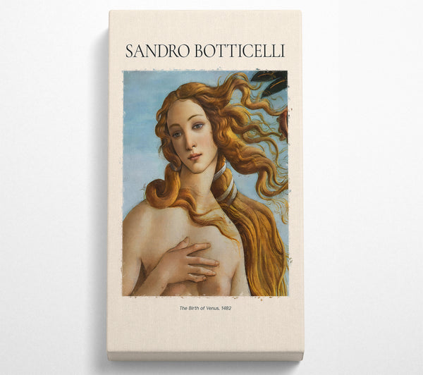 The Birth Of Venus, 1482 By Sandro Botticelli