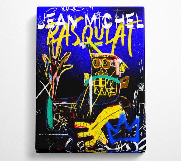  A Canvas Print of Jean Michel Basquiat Monster Canvas Art