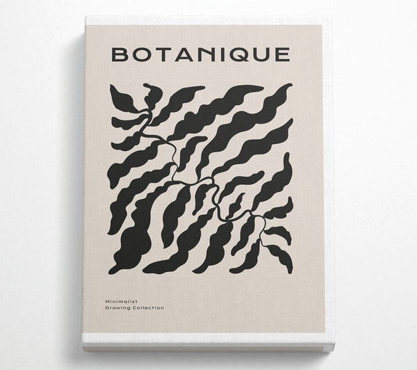  A Canvas Print of Botanique Bohemian Leaves Canvas Art