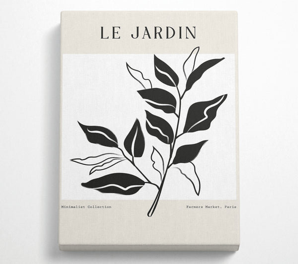  A Canvas Print of Le Jardin Flowers Canvas Art