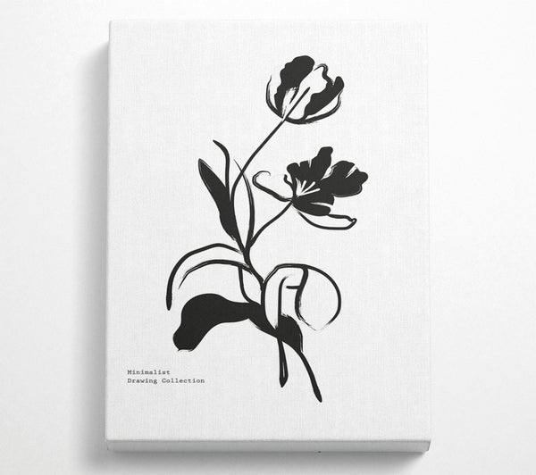  A Canvas Print of Simple Flowers Canvas Art