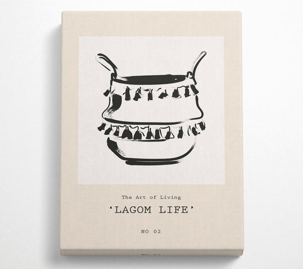  A Canvas Print of Basket Of Living Canvas Wall Art