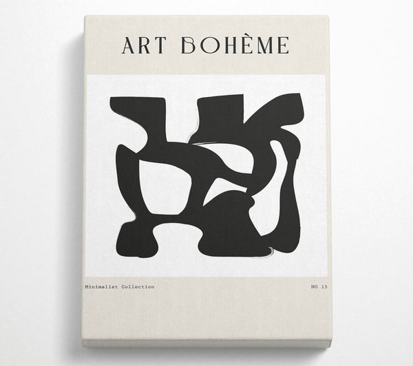  A Canvas Print of Abstract Structure Canvas Art