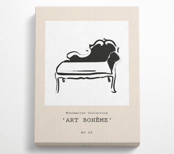  A Canvas Print of French Seat Canvas Wall Art