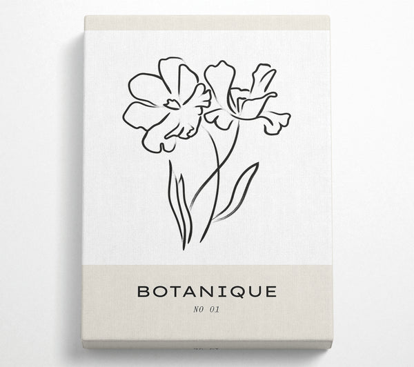  A Canvas Print of Two Flowers Canvas Art