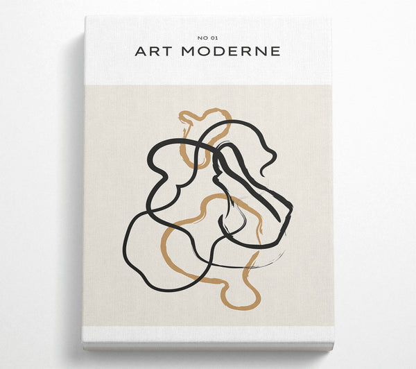  A Canvas Print of Modern Art Mix Canvas Wall Art