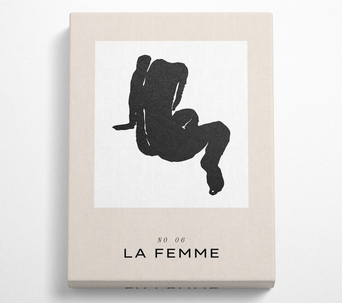  A Canvas Print of La Femme Body Canvas Wall Art