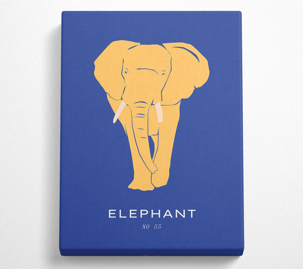  A Canvas Print of Bold Elephant Canvas Art
