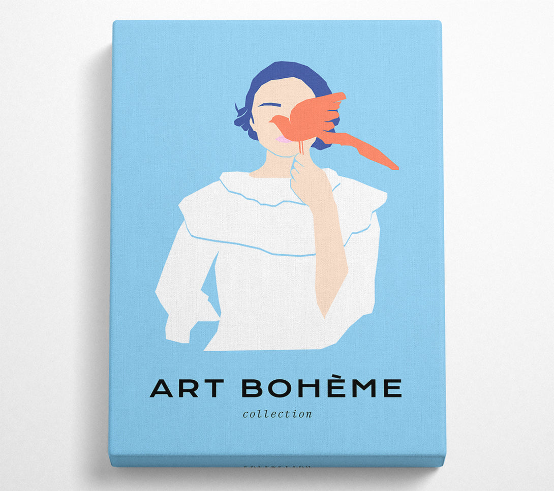  A Canvas Print of Bird Eye Canvas Wall Art
