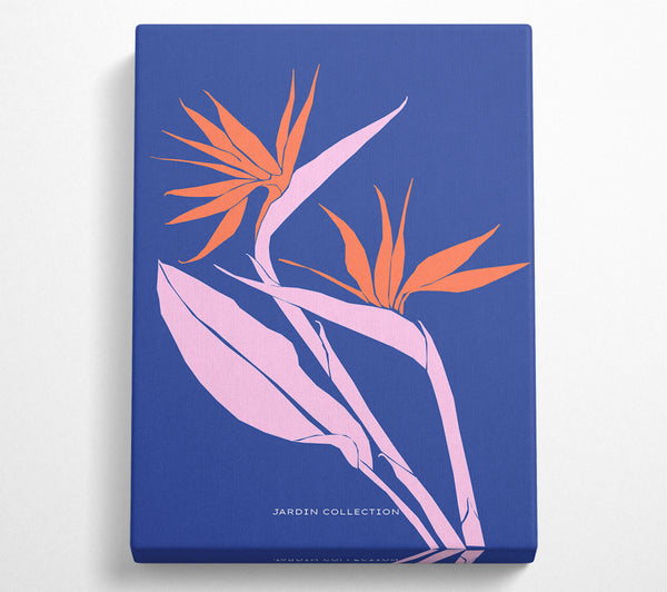  A Canvas Print of Bird Of Paradise Flower Canvas Art