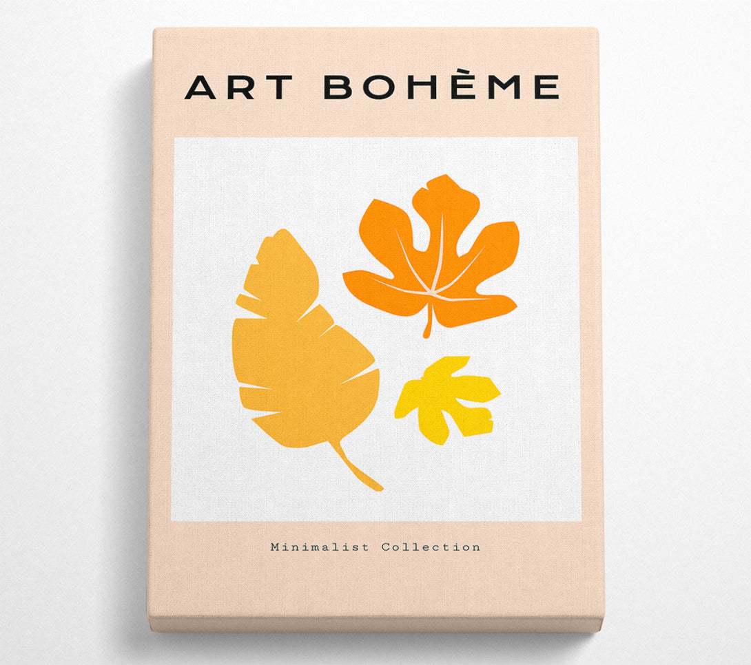  A Canvas Print of Autumn Leaves Boheme Canvas Print