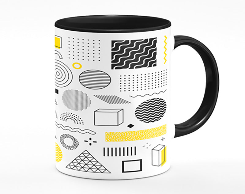 Mixture Of Shapes And Colours Mug