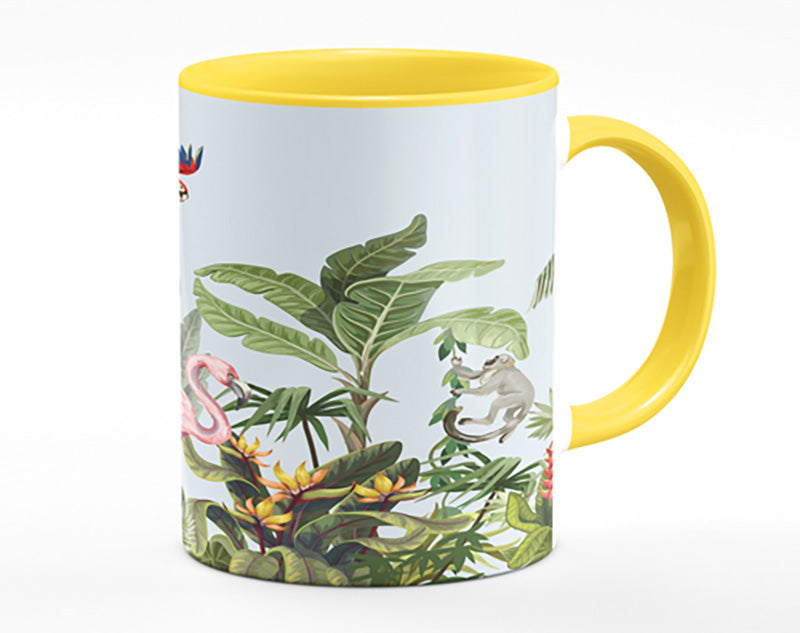 Jungle Paradise Animals Mug