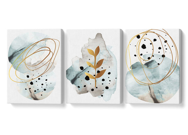 Aquarelle und Tinte