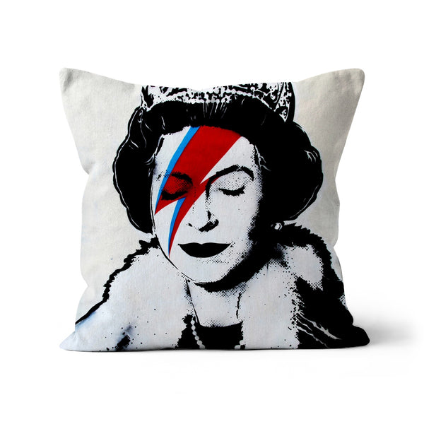 Ziggy Stardust Queen Banksy Kissen