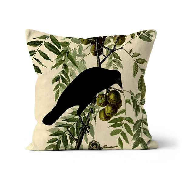 Altes englisches Crow Art Classic Kissen